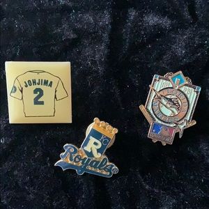 Vintage baseball pins